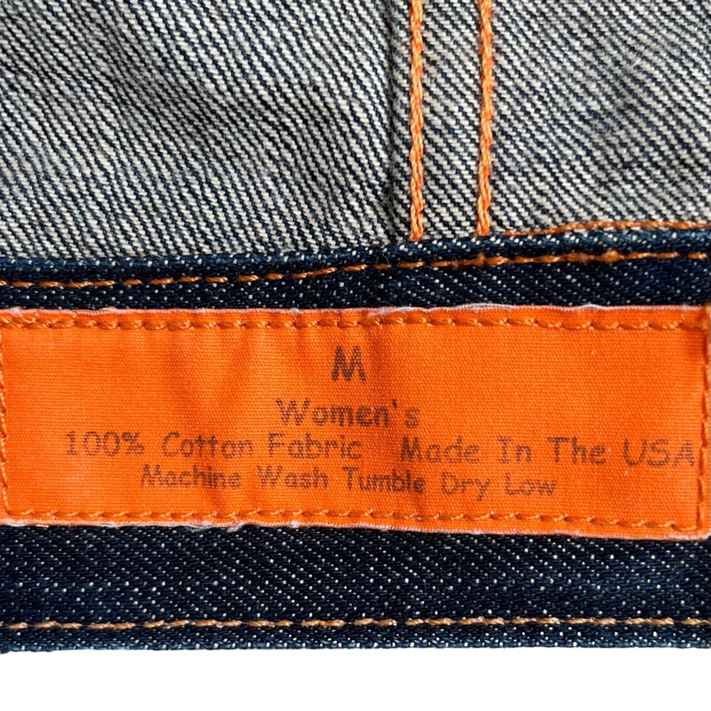 Vintage Jean Shop Jacket Selvedge Denim Trucker NYC - Picture 7 of 16